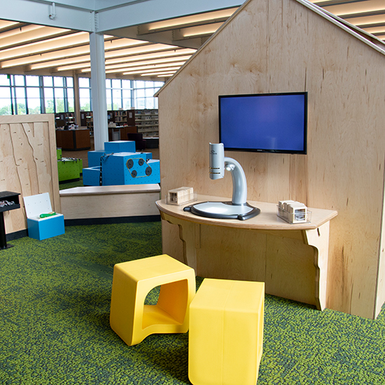 video microscope station